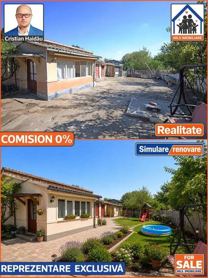 Casă cu 4 camere cu Teren 1047 Mp în Ștefăneștii de Sus