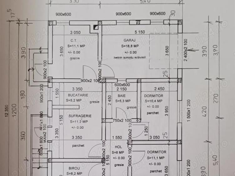 Casă individuală cu 4 camere cu Teren 7200 Mp în Arghira