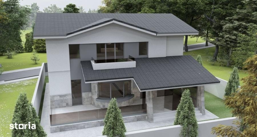Super locatie, padure Rosu, vila in constructie 290 mp , teren 580 mp, - 19