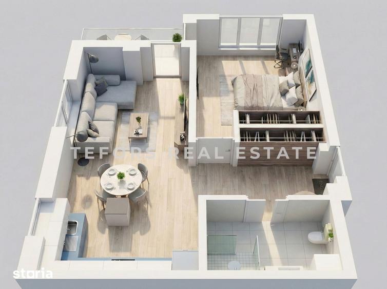 Apartament cu 2 camere în Central