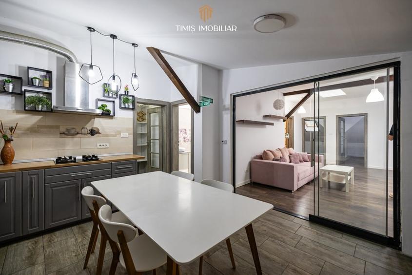 Apartament cu 3 camere decomandat, mobilat în Iosefin