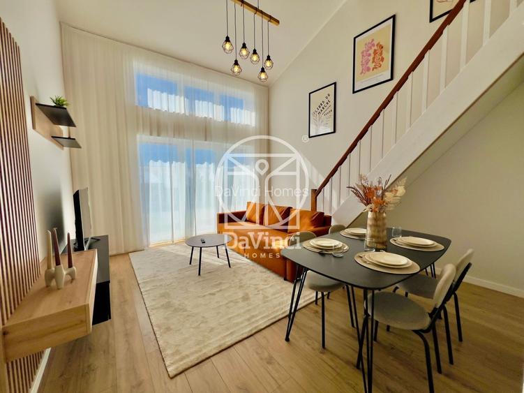 Penthouse 4 camere - mobilat si utilat - intabulat, aer conditionat