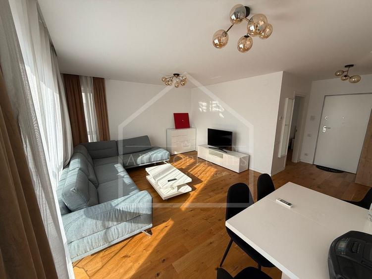 Apartament cu 2 camere semidecomandat, mobilat în Sisești