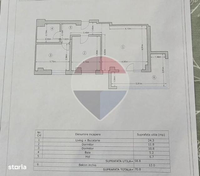 Apartament 3 camere Militari Residence, Ilie Petre - 6