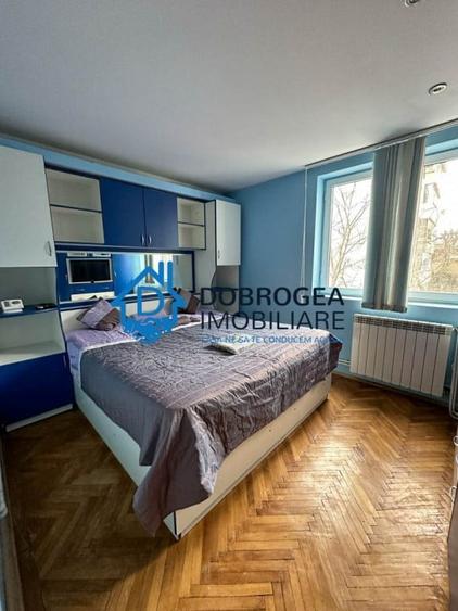 Apartament cu 3 camere semidecomandat, mobilat în 23 August