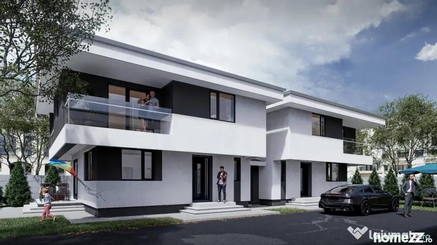 Casă cu 4 camere cu Teren 227 Mp în Chiajna