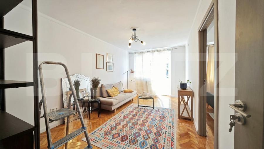Apartament cu 2 camere semidecomandat în Ultracentral