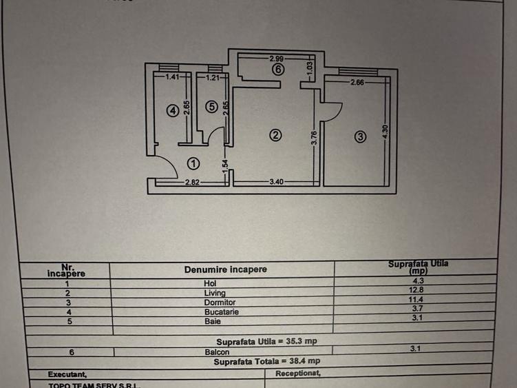 Apartament cu 2 camere semidecomandat în Palazu Mare
