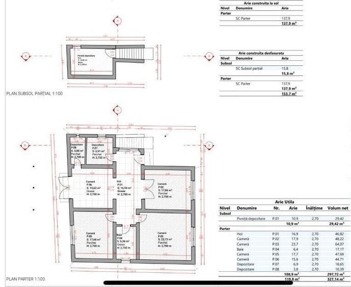 Casa single, 109 mp, 4 camere, zona Centru- malul Cibinului - 1