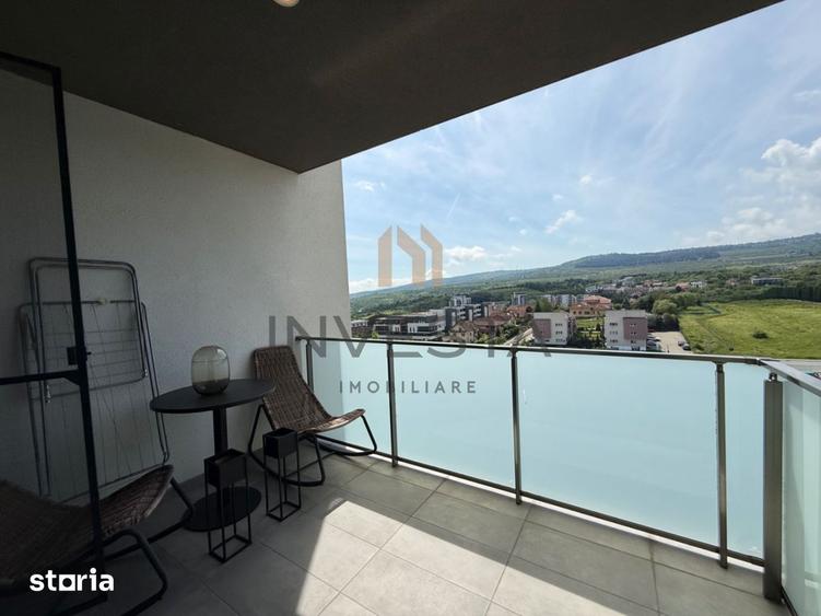 Apartament cu 2 camere semidecomandat, mobilat în Bună Ziua