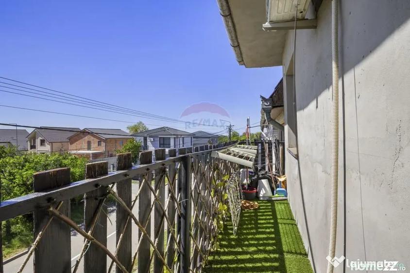 Apartament cu 2 camere semidecomandat în Bujac