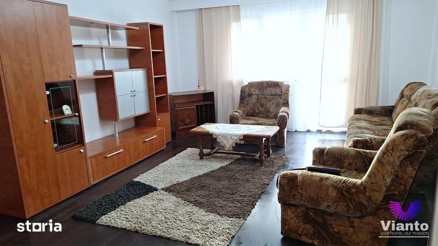 Apartament cu 2 camere semidecomandat, mobilat în Central
