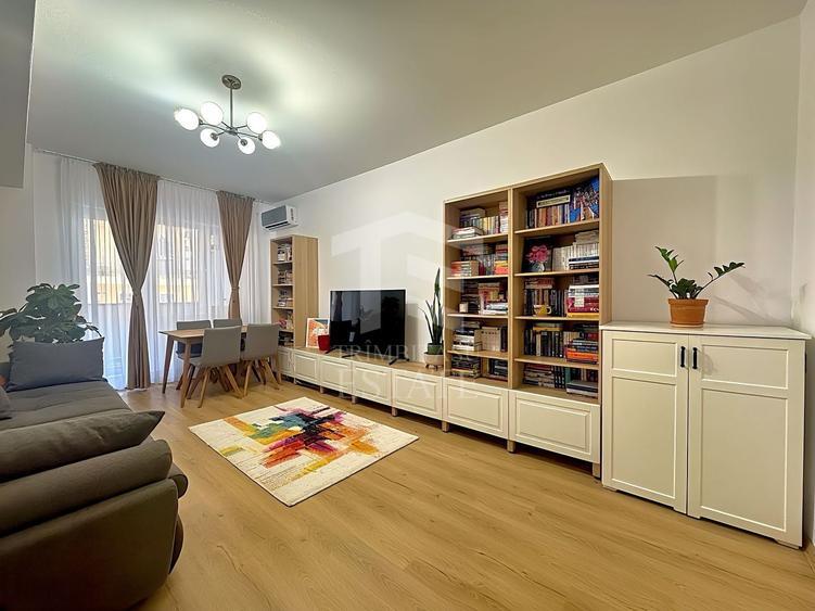 Apartament cu 2 camere decomandat, mobilat în Theodor Pallady