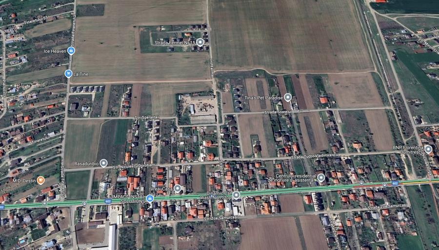 Teren Construcții intravilan de 600 mp, în Ciorogârla