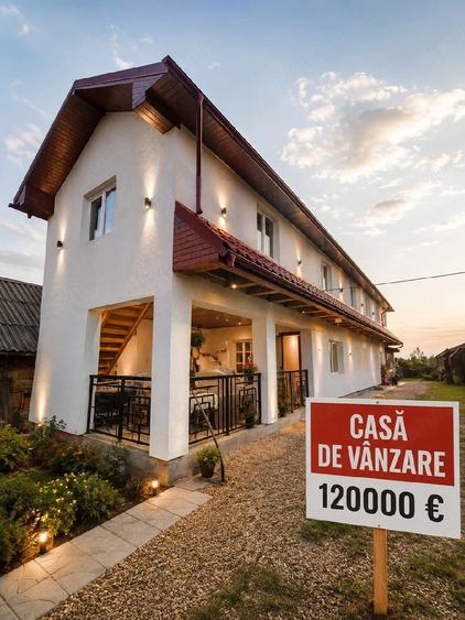 Casă cu 5 camere cu Teren 1000 Mp în Sângeorgiu de Mureș