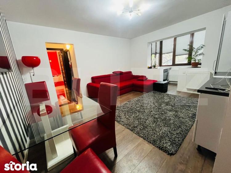 Apartament cu 3 camere semidecomandat în Rogerius