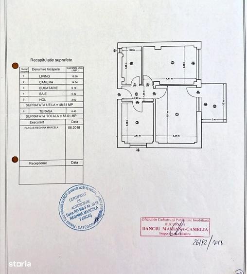 Apartament cu 2 camere decomandat în Giurgiului