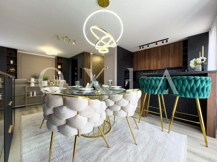 Apartament cu 2 camere semidecomandat, mobilat în Lipovei