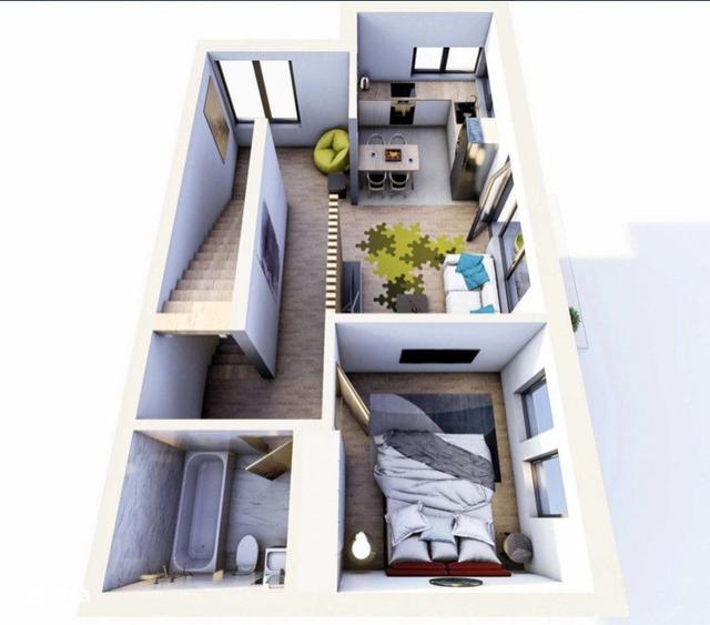 Apartament pe 2 Niveluri - SU 100MP I 3 Balcoane - zona Pod IRA - 2