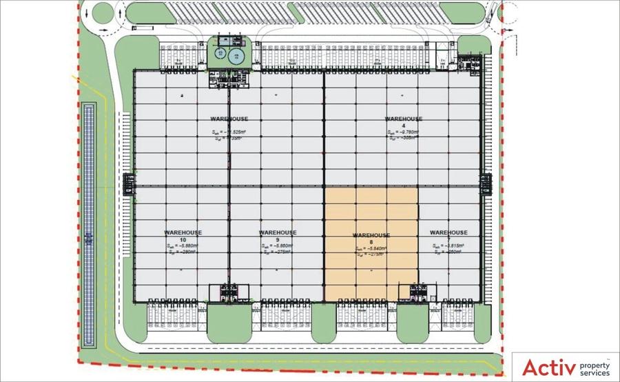 Spațiu industrial, de 30,200 mp, în Dragomirești-Vale