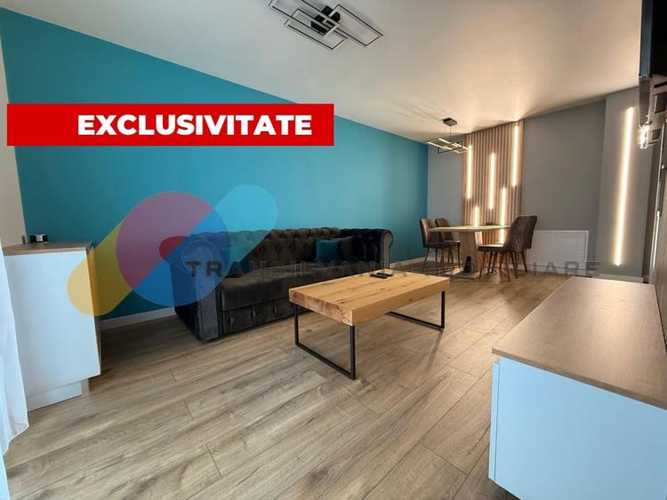 Apartament cu 2 camere semidecomandat, mobilat în Florești