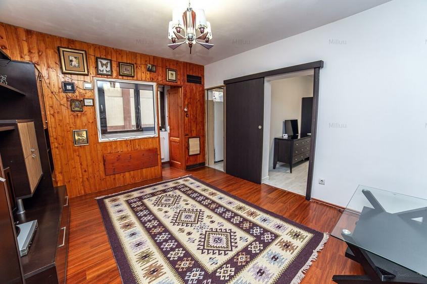 Apartament cu 3 camere semidecomandat, mobilat în Crângași