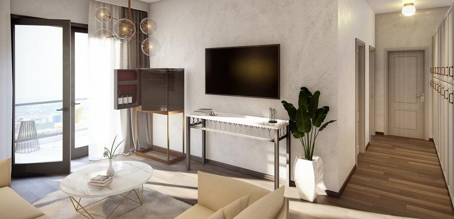 Apartament cu 3 camere semidecomandat în Străulești