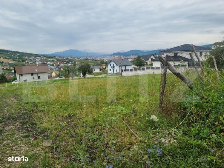 Teren 700 mp cu priveliste spre oras, disponibil si parcelat, Bistrita - 15