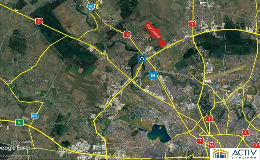 Spațiu industrial, de 500 mp, în Nord