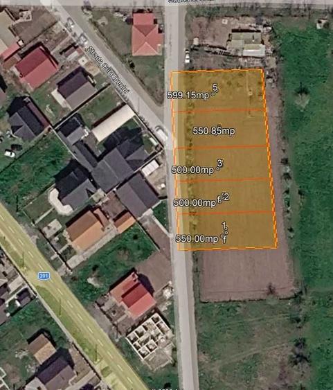 Teren Topraisar de vanzare loturi 500-600 - 5