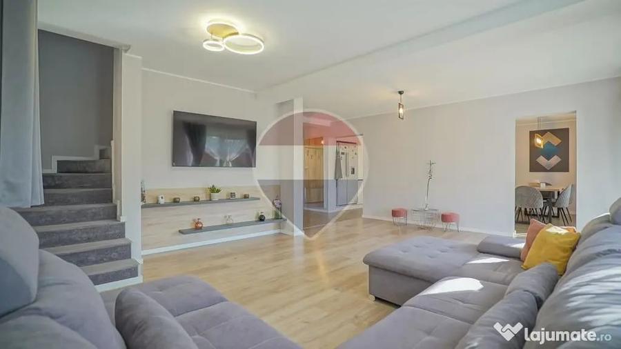 Casă cu 4 camere cu Teren 400 Mp în Tărlungeni
