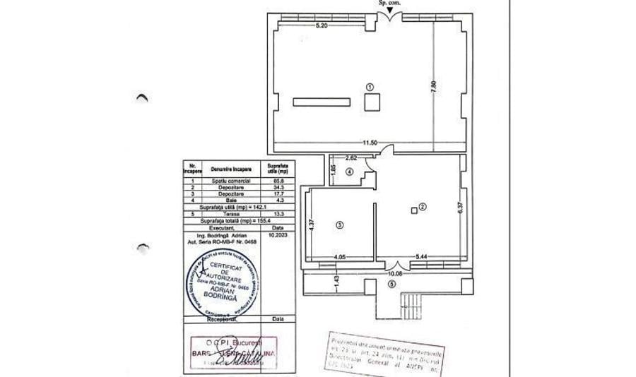 Spațiu comercial, de 142 mp, în Drumul Taberei