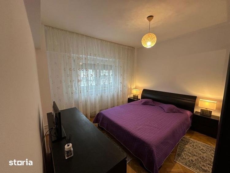 Apartament cu 2 camere decomandat, mobilat în Central