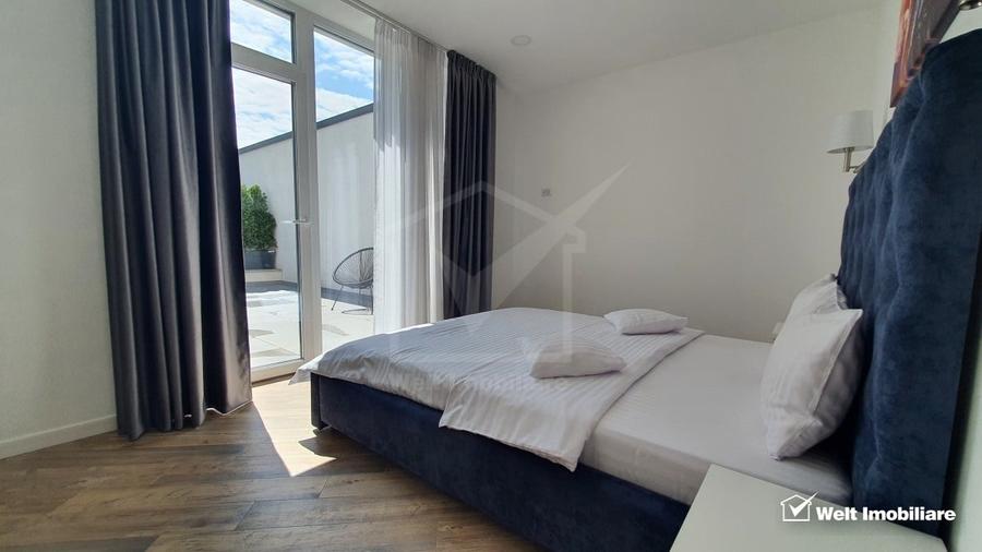 Apartament cu 2 camere semidecomandat, mobilat în Central