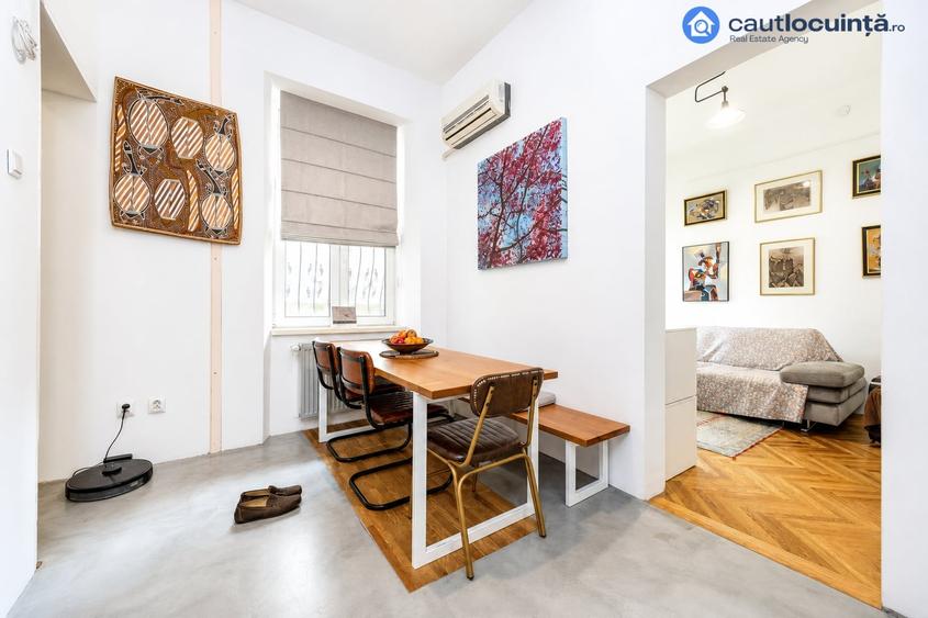 Apartament cu 6 camere, mobilat în P-ța Victoriei