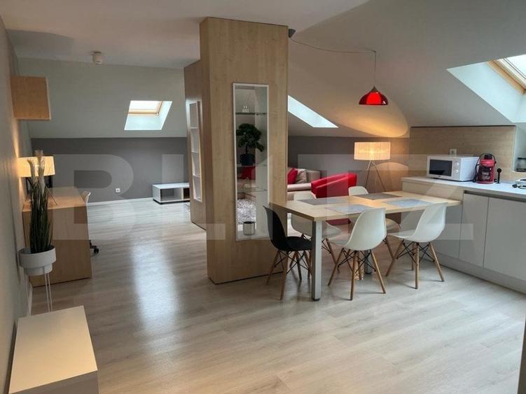 Apartament cu 2 camere decomandat, mobilat în Nord