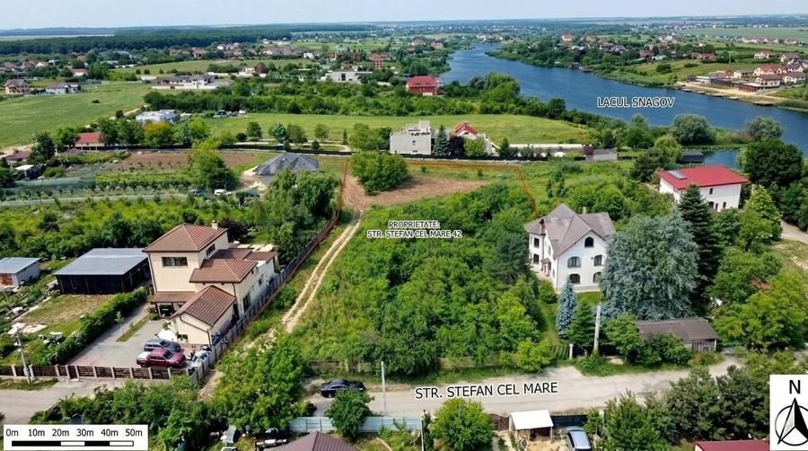 Teren Construcții intravilan de 4653 mp, în Snagov