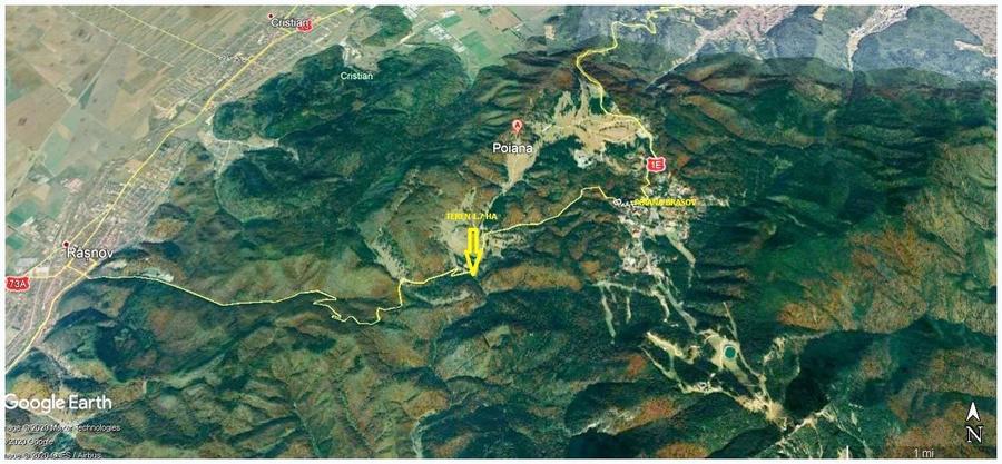 Teren Construcții intravilan de 17800 mp, în Poiana Brașov
