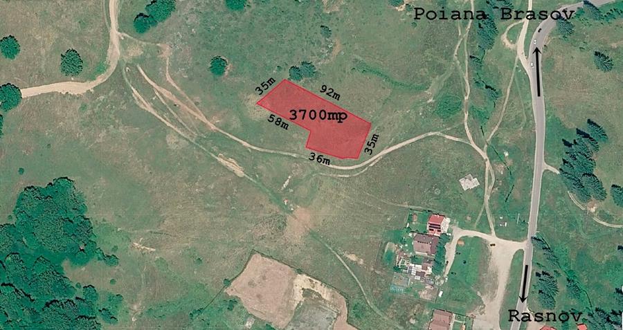 Teren agricol intravilan de 3700 mp, în Exterior Est
