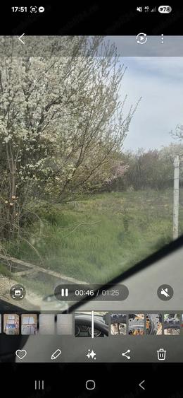Teren de 1040 mp, în Teiș
