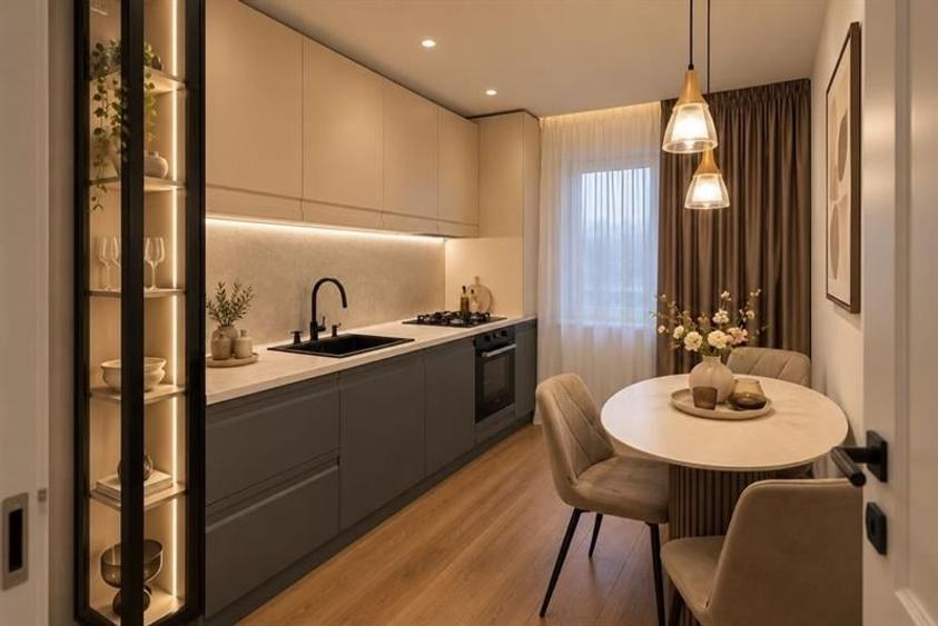 Apartament cu 2 camere în Rovine