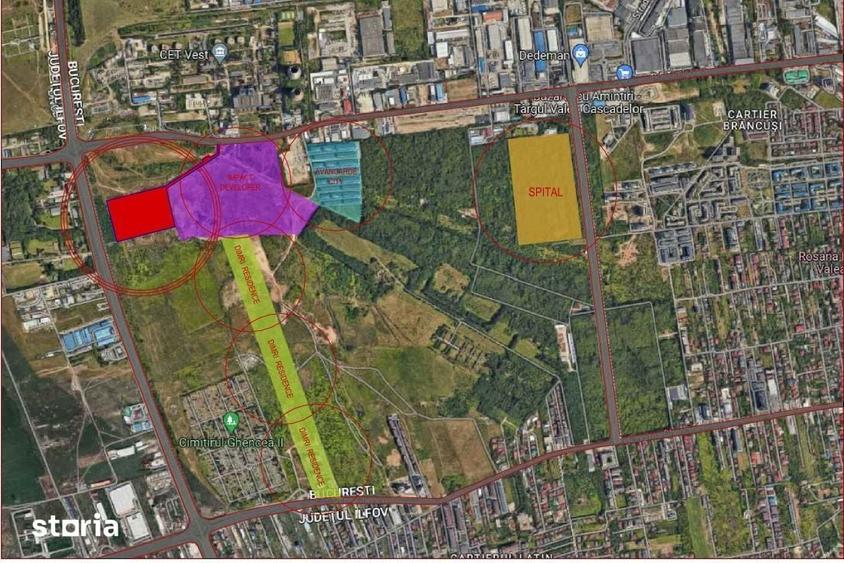 Teren de 43000 mp, în Drumul Taberei