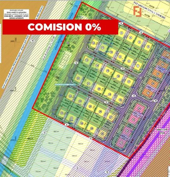 Teren Construcții intravilan de 700 mp, în Pișchia