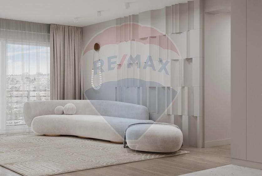 Apartament cu 2 camere semidecomandat în Central