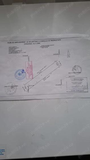 Teren de 2441 mp, în Jugureni