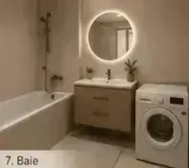 Apartament cu 3 camere decomandat în Unirii
