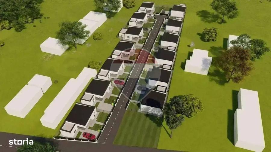 Casă cu 3 camere cu Teren 290 Mp în Afumați