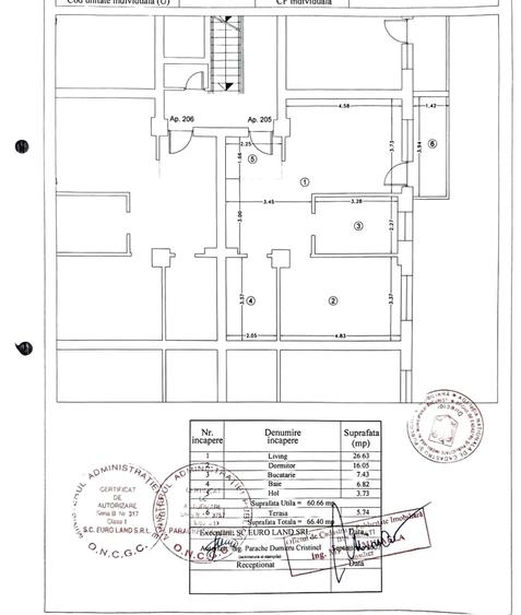 Apartament cu 2 camere decomandat în Vitan