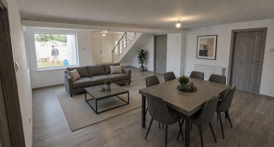 Casă cu 3 camere cu Teren 310 Mp în Chiajna