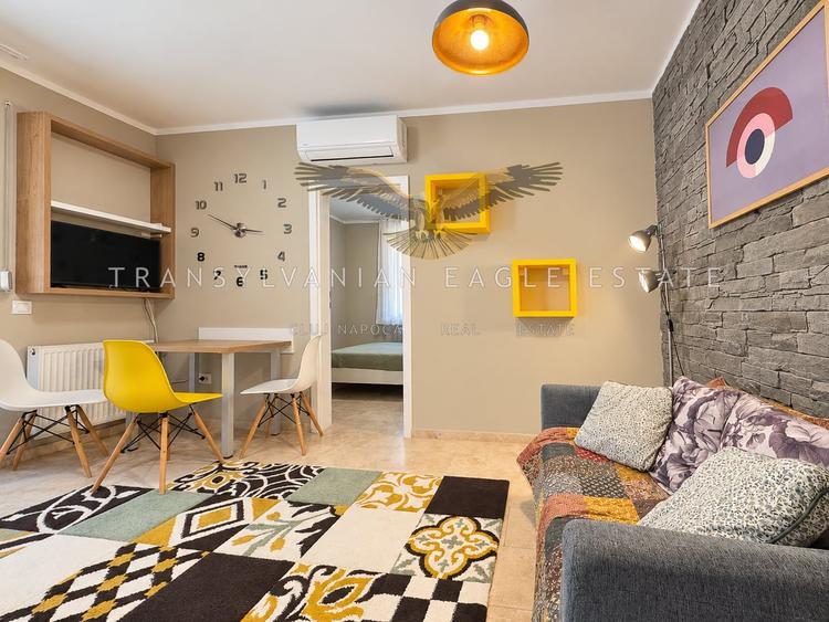 Apartament cu 2 camere decomandat, mobilat în Hașdeu